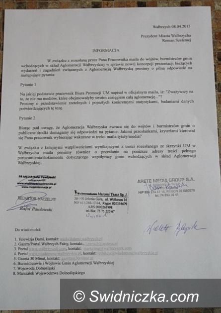 Wałbrzych: Urząd Miasta odpowiada na wątpliwości wałbrzyskich mediów