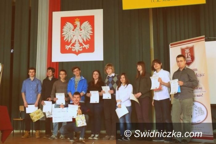 Świdnica: IV Powiatowy Konkurs Matematyczny w II LO