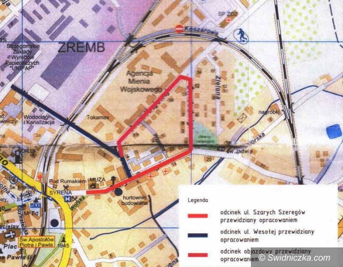Strzegom: Zmiana organizacji ruchu na Szarych Szeregów w Strzegomiu