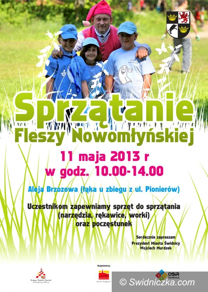 Świdnica: Wiosenne porządki na Fleszy