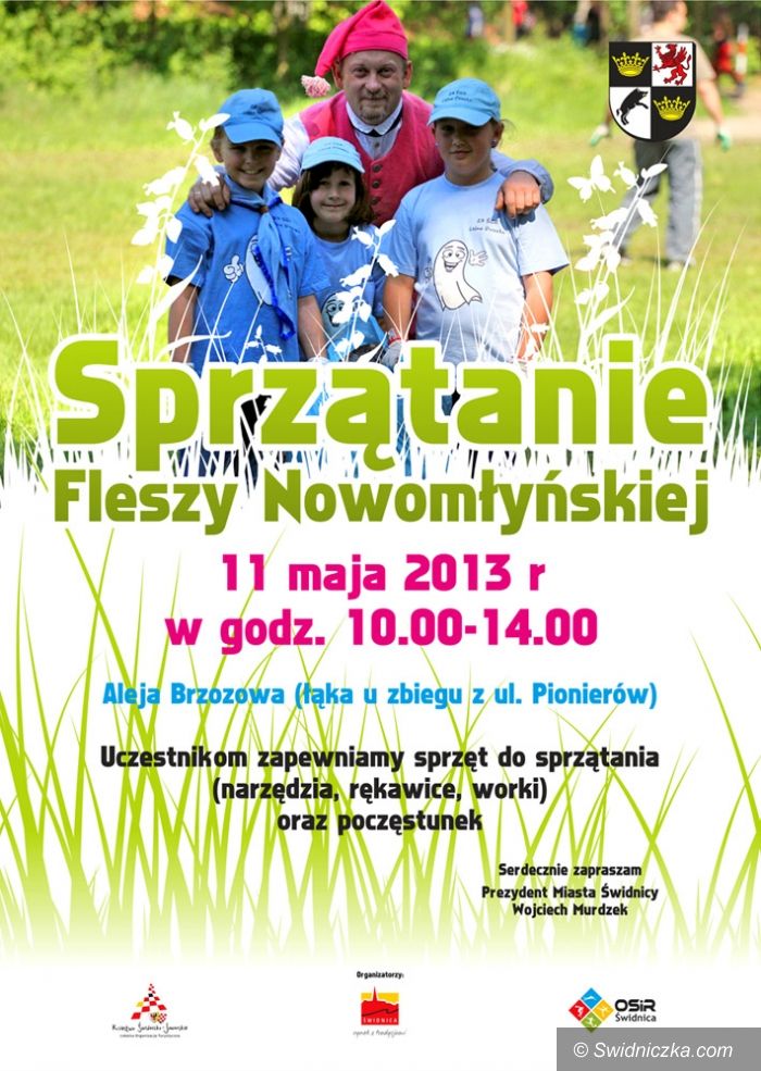 Świdnica: Wiosenne porządki na Fleszy