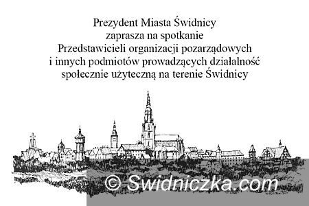 Świdnica: Prezydent spotka się z organizacjami pozarządowymi