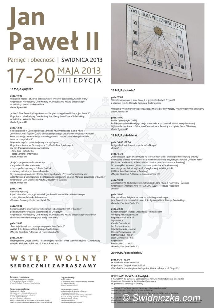 Świdnica: Dni Papieskie 2013