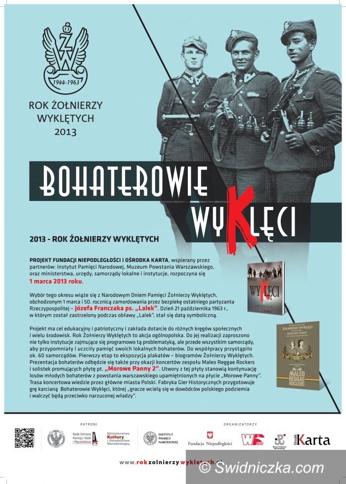 Świdnica: Obchody „Roku Żołnierzy Wyklętych” w Świdnicy