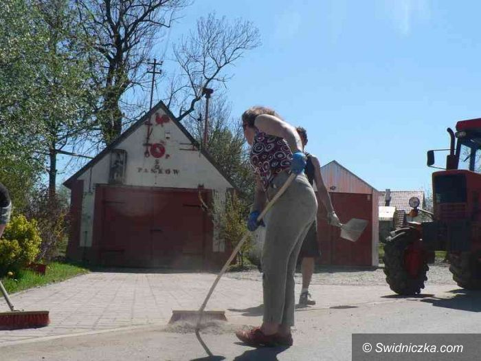 Panków: Wiosenne porządki w sołectwie