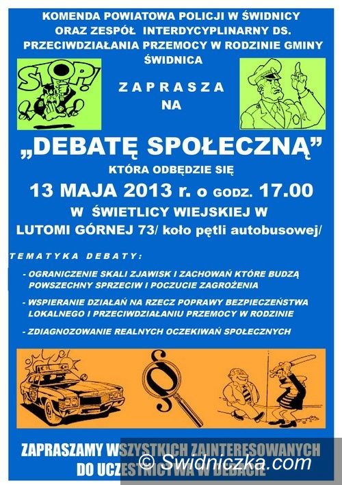 Lutomia Dolna: Bezpieczeństwo publiczne – debata społeczna