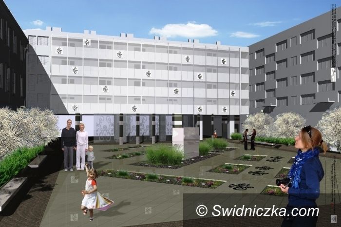 Świdnica: Budowa skweru przy ul. Franciszkańskiej na finiszu