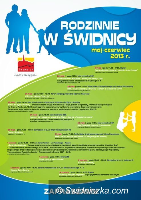 Świdnica: Rodzinny maj i czerwiec w Świdnicy