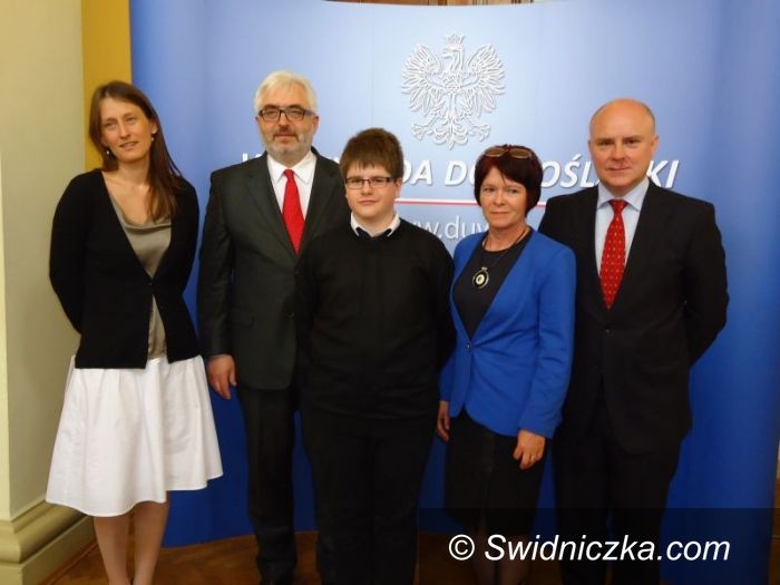 Jaworzyna Śląska/Wrocław: Oskar Kaszubowski laureatem wojewódzkiego etapu konkursu