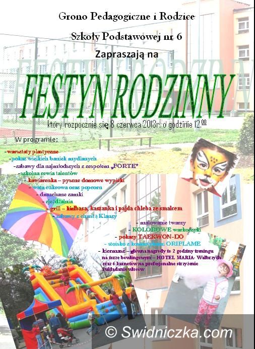 Świdnica: Liczne atrakcje podczas Festynu Rodzinnego w SP 6