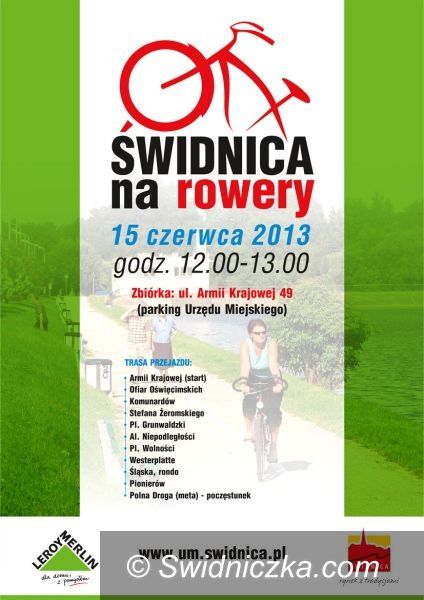 Świdnica: Świdnica przesiada się na rowery