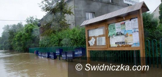 powiat świdnicki: Trwa szacowanie strat po ostatnich podtopieniach