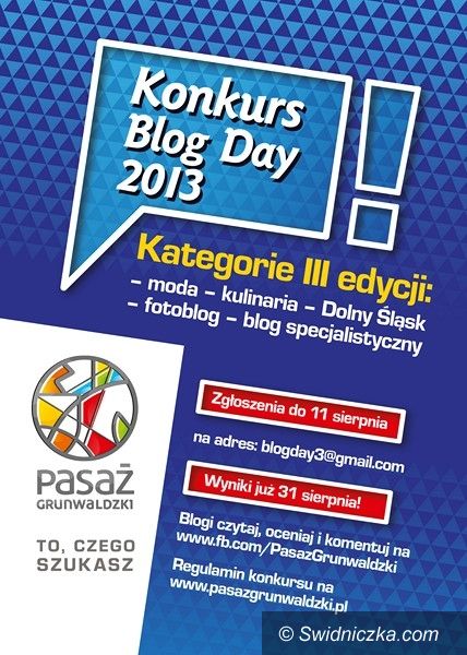 Dolny: Startuje trzecia edycja konkursu na najlepsze blogi Dolnoślązaków