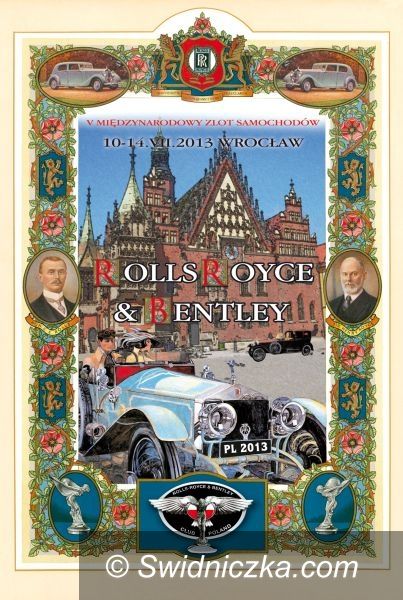 Świdnica: Zabytkowe samochody Rolls–Royce i Bentley opanują Rynek w Świdnicy!