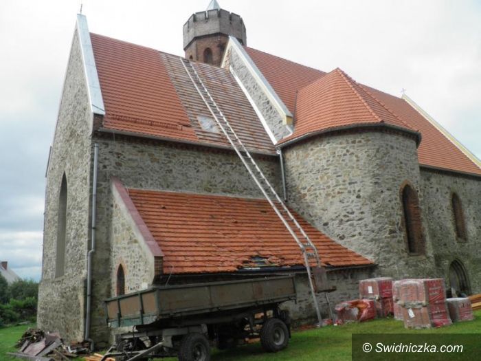 Pożarzysko: Ruszył remont dachu w Pożarzysku