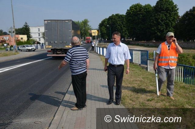 Strzegom: Szczegółowy odbiór robót na DW 374