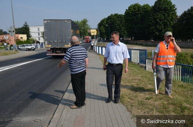Strzegom: Szczegółowy odbiór robót na DW 374