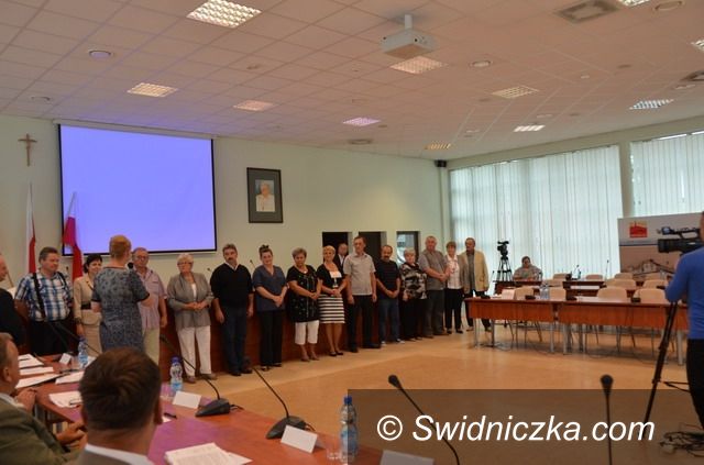 powiat świdnicki: Wyjątkowe podziękowania