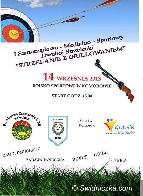 Komorów: Będą strzelać i grillować w Komorowie