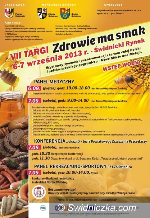 Świdnica: VII Targi „Zdrowie ma smak” z akcją Colgate