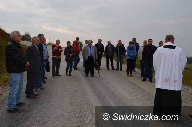 Goczałków: Nowa droga w Goczałkowie