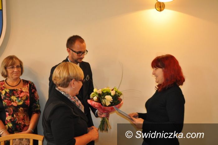 Gmina Świdnica: Wójt podziękowała sołtysom za tegoroczne dożynki