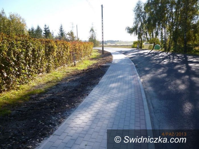 Mrowiny: Inwestycje drogowe w powiecie świdnickim
