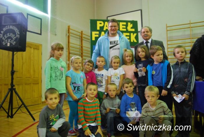 Marcinowice: Mistrz świata zawitał do Marcinowic