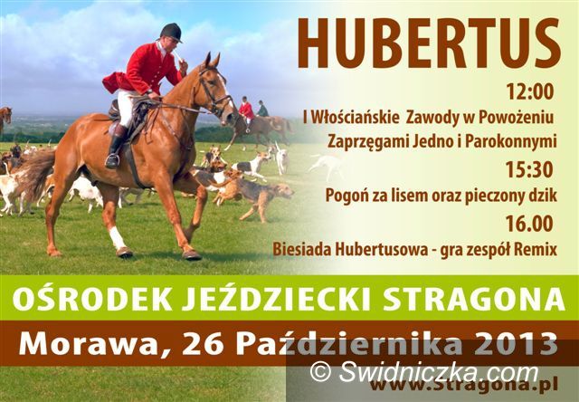 Morawa: Stragona zaprasza na Hubertusa