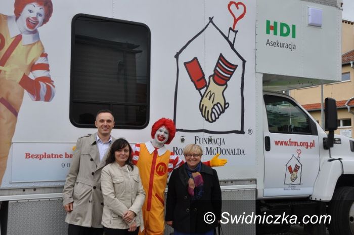 Gmina Świdnica: Wójt Teresa Mazurek pomagała w badaniach