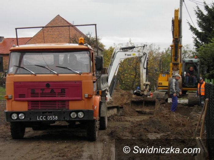Gmina Żarów: Kanalizacja w przebudowie