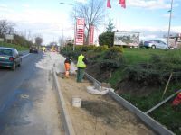 Marcinowice: Trwa budowa chodnika w Marcinowicach