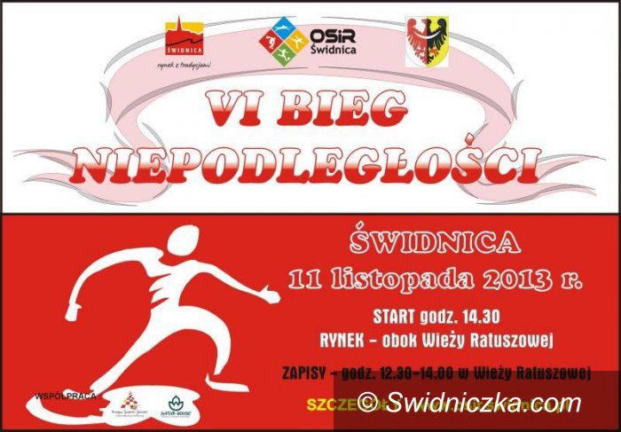 Świdnica: Zmiana organizacji ruchu na trasie Biegu Niepodległości