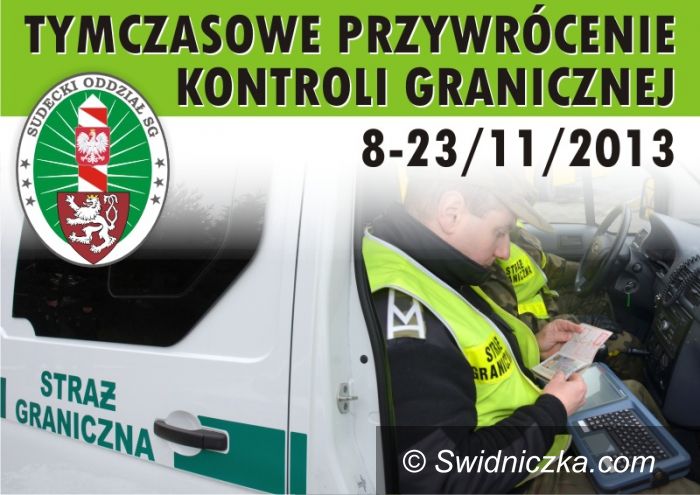 Region: Od piątku wracają kontrole graniczne