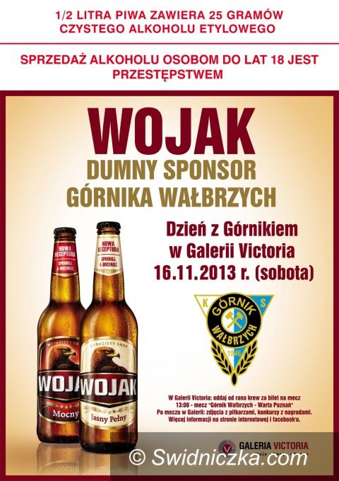 Wałbrzych: Górnik Wałbrzych w Galerii Victoria