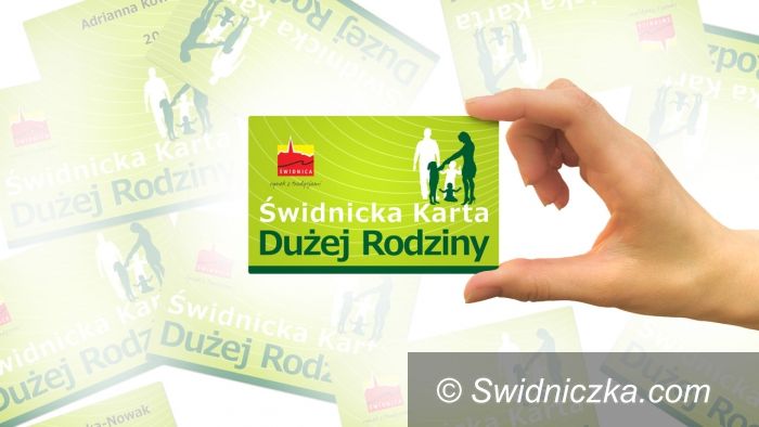Świdnica: Karta dużej rodziny z dużymi zniżkami