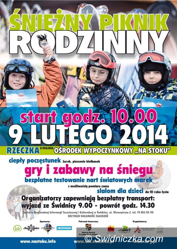 Rzeczka: Śnieżny Piknik Rodzinny w Rzeczce już 9 lutego – będzie darmowy transport dla mieszkańców!