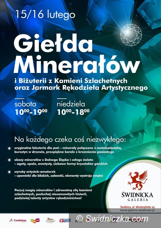 Świdnica: Giełda minerałów i biżuterii