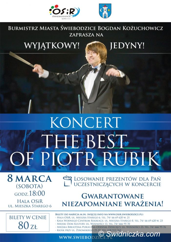 Świebodzice: The best of Piotr Rubik – koncert w Świebodzicach.