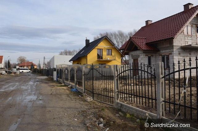 Strzegom: Nowa ulica w Strzegomiu