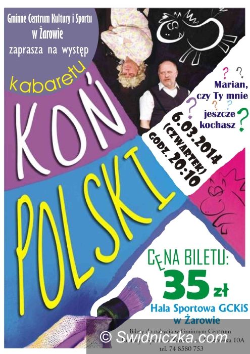 Żarów: Kabaret Koń Polski w Żarowie