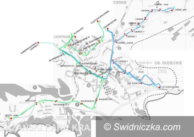 Świebodzice: Spore utrudnienia na świebodzickich drogach