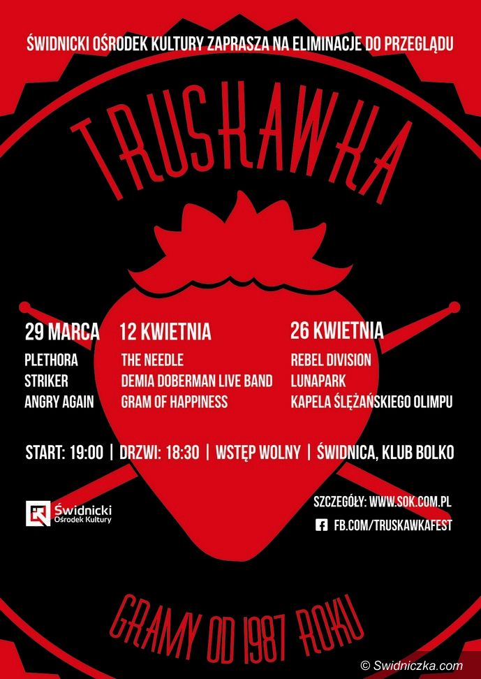 Świdnica: ŚOK przedstawia uczestników muzycznej Truskawki