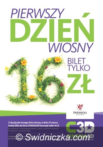 Świdnica: Repertuar Cinema 3D (21–27.03)
