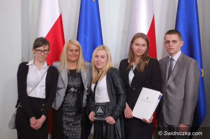 Świdnica/Warszawa: Statuetka Przedsiębiorczości dla ZSHT