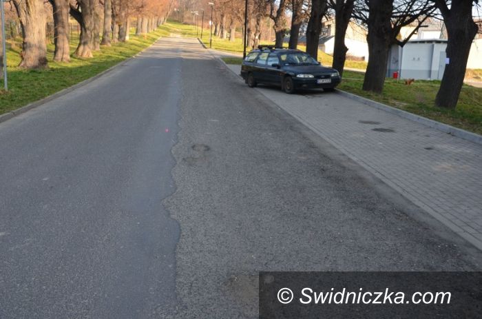 Strzegom: Remont ul. Promenada