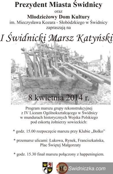 Świdnica: Katyń – pamiętamy – obchody w Świdnicy