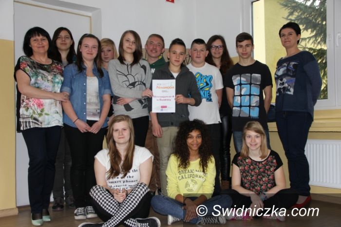 Świdnica: Sukces uczniów Gimnazjum nr 4