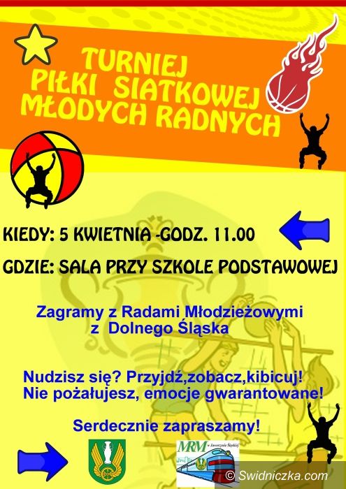 Jaworzyna Śląska: Siatkarski turniej młodych samorządowców