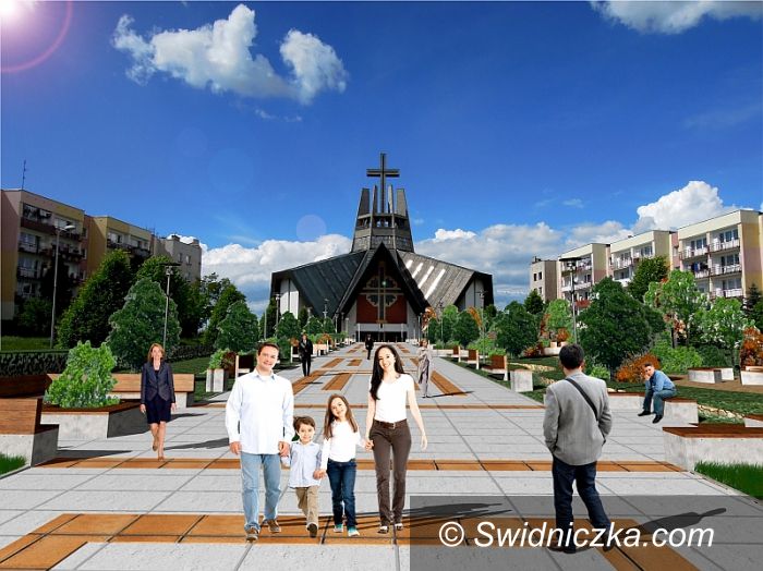 Świdnica: Promenada na Osiedlu Młodych wypięknieje